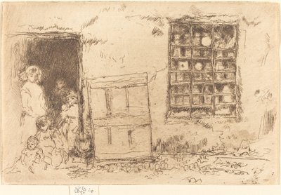 The Village Sweet-Shop by James Abbott McNeill Whistler