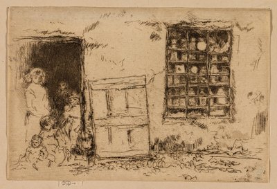 The Village Sweet Shop by James Abbott McNeill Whistler