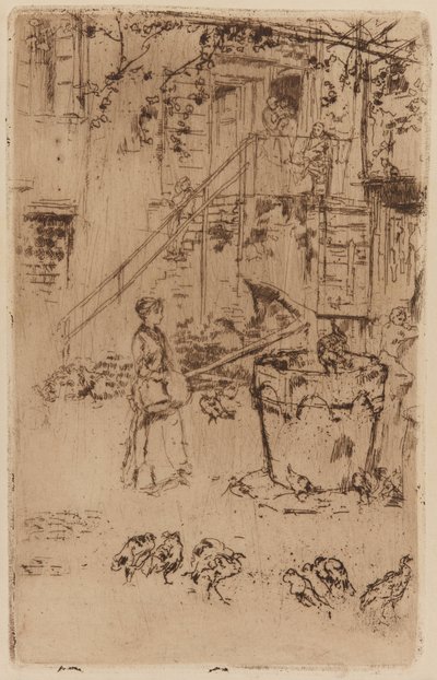 Turkeys by James Abbott McNeill Whistler