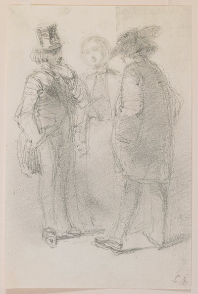 Whistler with Friends by James Abbott McNeill Whistler