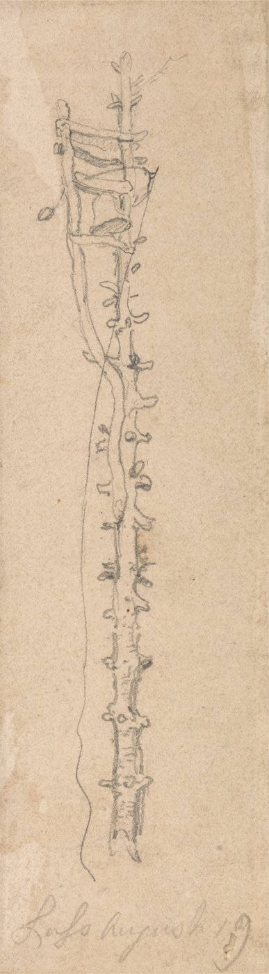 A Bell on a Notched Post by James Ward