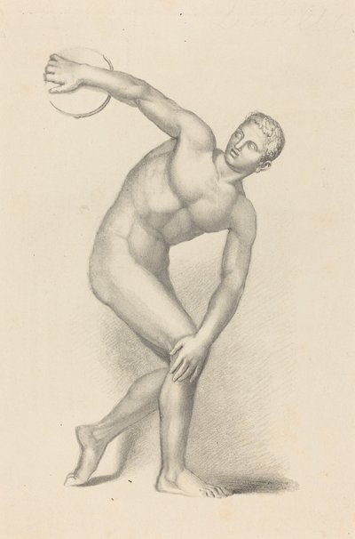 Discobolus by James William Giles after John Flaxman