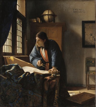 The Geographer by Jan (1632 75) Vermeer