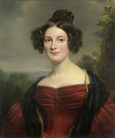 Catharina Annette Fraser (1815-92) by Jan Adam Kruseman