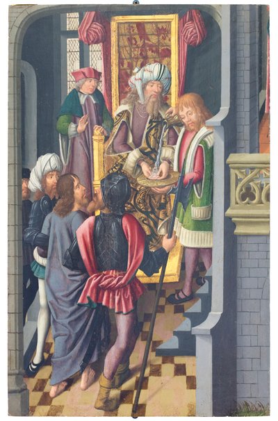 Christ Facing Pontius Pilate by Jan Baegert