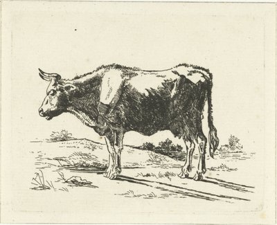 Standing Cow by Jan Dasveldt