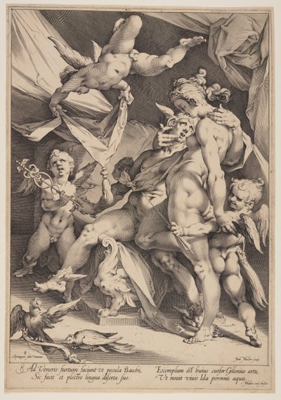 Venus and Mercury by Jan Harmensz. Muller