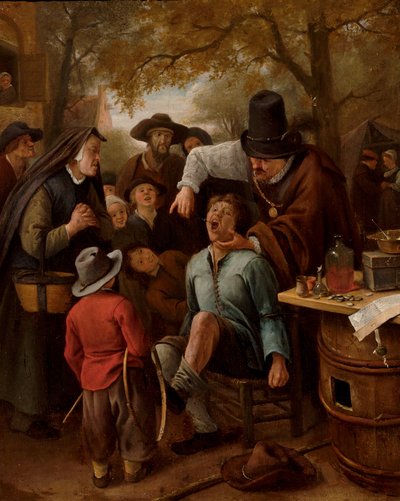The Tooth-Puller by Jan Havicksz. Steen
