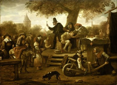 The Quack by Jan Havicksz. Steen