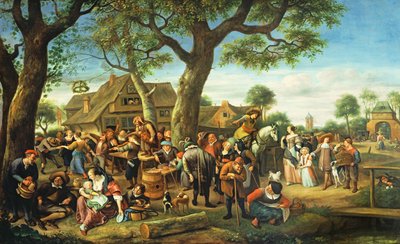 The Fair at Warmond by Jan Havickszoon Steen