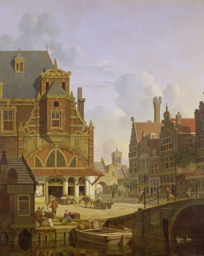 Street Scene by Jan Hendrik Verheyen