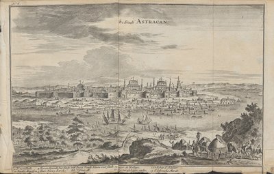 Astrakhan from Drie Aanmerkelyke Reizen by Jan Jansz. Struys