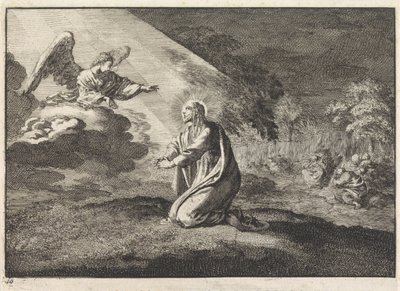 Christ in the Garden of Gethsemane by Jan Luyken