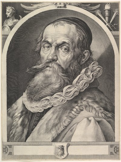 Portrait of Hendrick Goltzius, ca. 1617 by Jan Muller