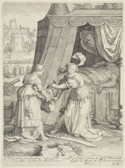 Judith with the Head of Holofernes by Jan Saenredam