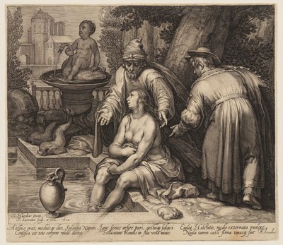 Susanna and the Elders by Jan Saenredam