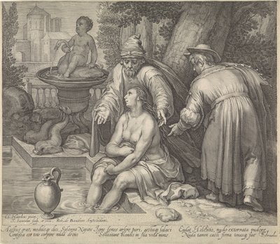 Susanna and the Elders by Jan Saenredam