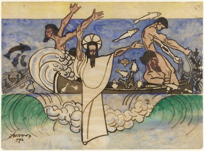 The Miraculous Catch of Fish by Jan Toorop