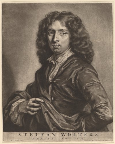 Steffan Wolters by Jan Verkolje I after Sir Godfrey Kneller