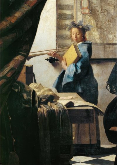 The Art of Painting by Jan Vermeer van Delft