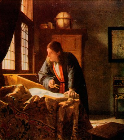 The Geographer, 1669, 1911 by Jan Vermeer van Delft