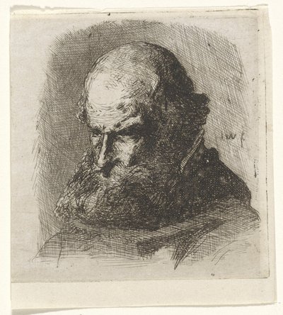 Study of an Old Man by Jan Weissenbruch