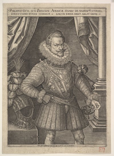 Philip William of Orange by Jan Wierix