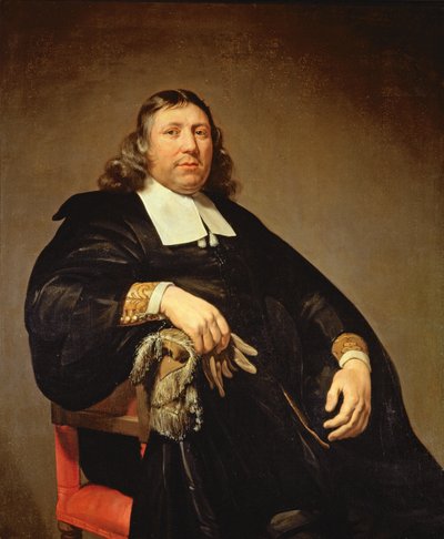 Portrait of Dammas Guldewagen by Jan de Bray