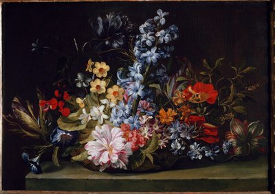 Flower Basket by Jan van den Hecke