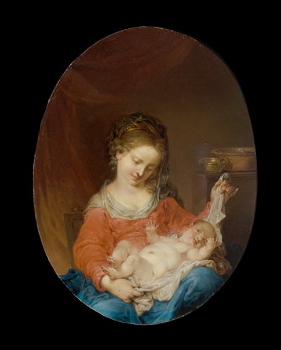 Virgin and Child by Januarius Zick