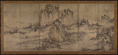 Landscape by Japan, Muromachi period