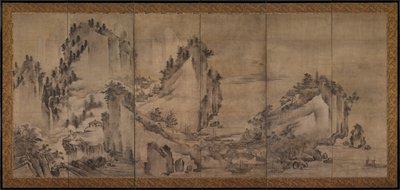 Landscape by Japan, Muromachi period