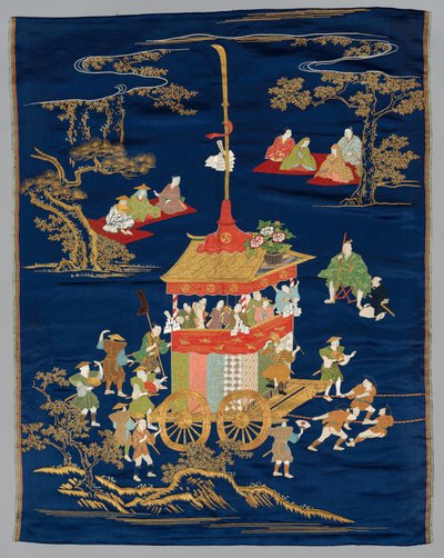 Embroidered Fukusa by Japan, late 19th early 20th century