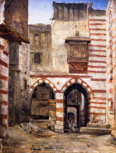 Court of Cairo by Jean Alexis Achard