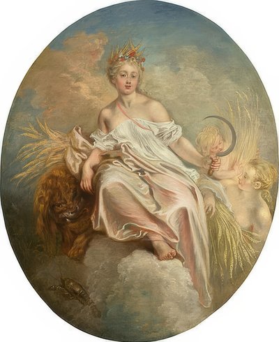 Ceres (Summer) by Jean Antoine Watteau