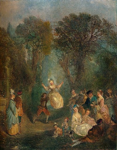 The Swing, c1710 by Jean Antoine Watteau