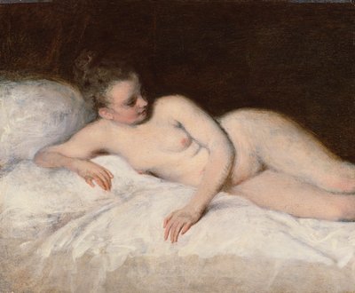 Reclining Nude, c.1713-17 by Jean Antoine Watteau