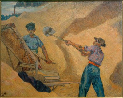 The Sand Pit by Jean Baptiste Armand Guillaumin