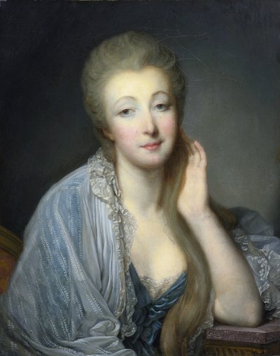 Jeanne Becu, Comtesse Du Barry by Jean Baptiste Greuze