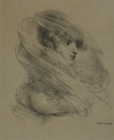 Mme. Ledieu by Jean Baptiste Isabey