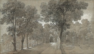 View of the Park at Arcueil by Jean Baptiste Oudry