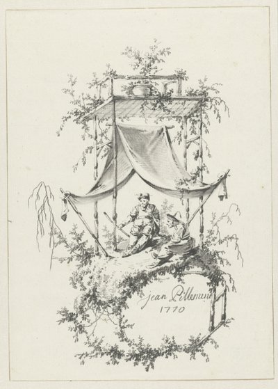 Composition in Chinoiserie Style by Jean Baptiste Pillement