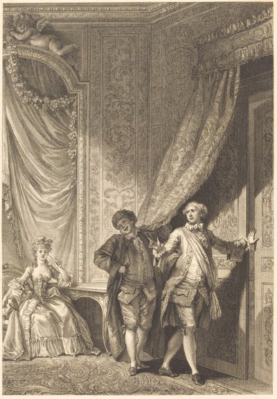 The Magnificent by Jean Baptiste Tilliard after Jean Honoré Fragonard