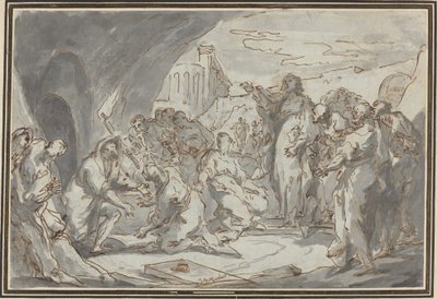 The Raising of Lazarus by Jean Baptiste van Loo