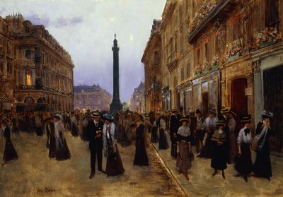 La Rue de la Paix by Jean Beraud