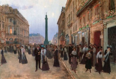 Rue de la Paix, Paris by Jean Beraud