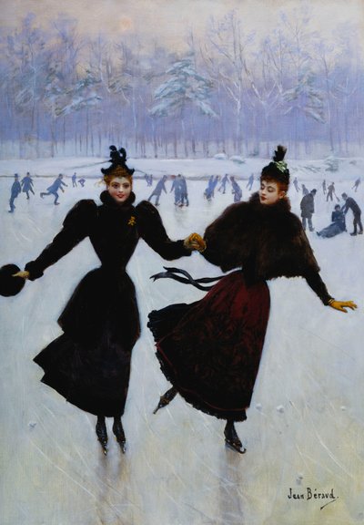 The Skaters by Jean Beraud