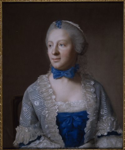 Eva Marie Veigel by Jean Étienne Liotard