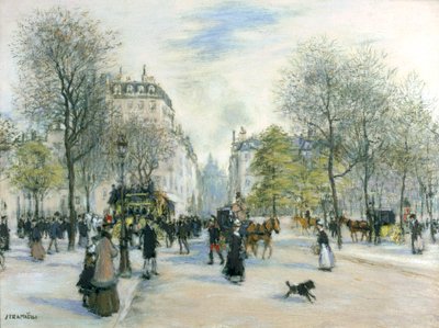 Paris, 1900 by Jean Francois Raffaelli