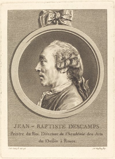 Jean Baptiste Descamps by Jean Francois Rousseau